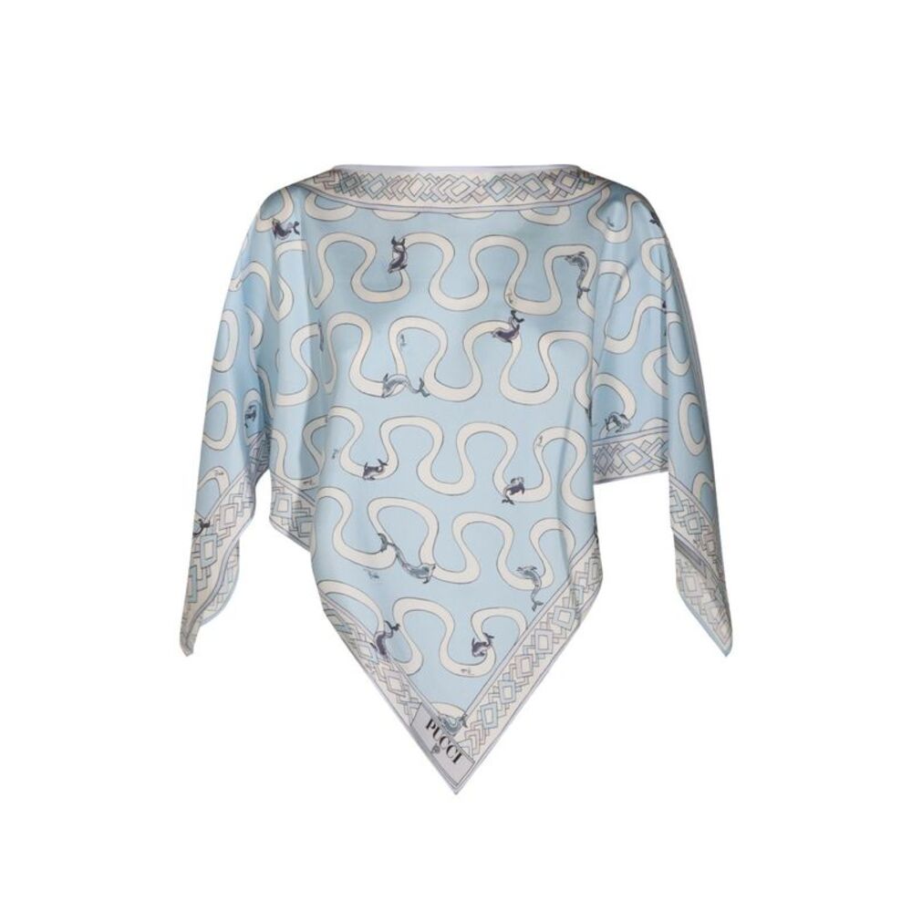 Pucci Women Printed Silk Blouse